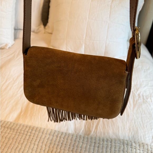 Madewell Fringe Suede Crossbody Bag - Picture 7 of 9